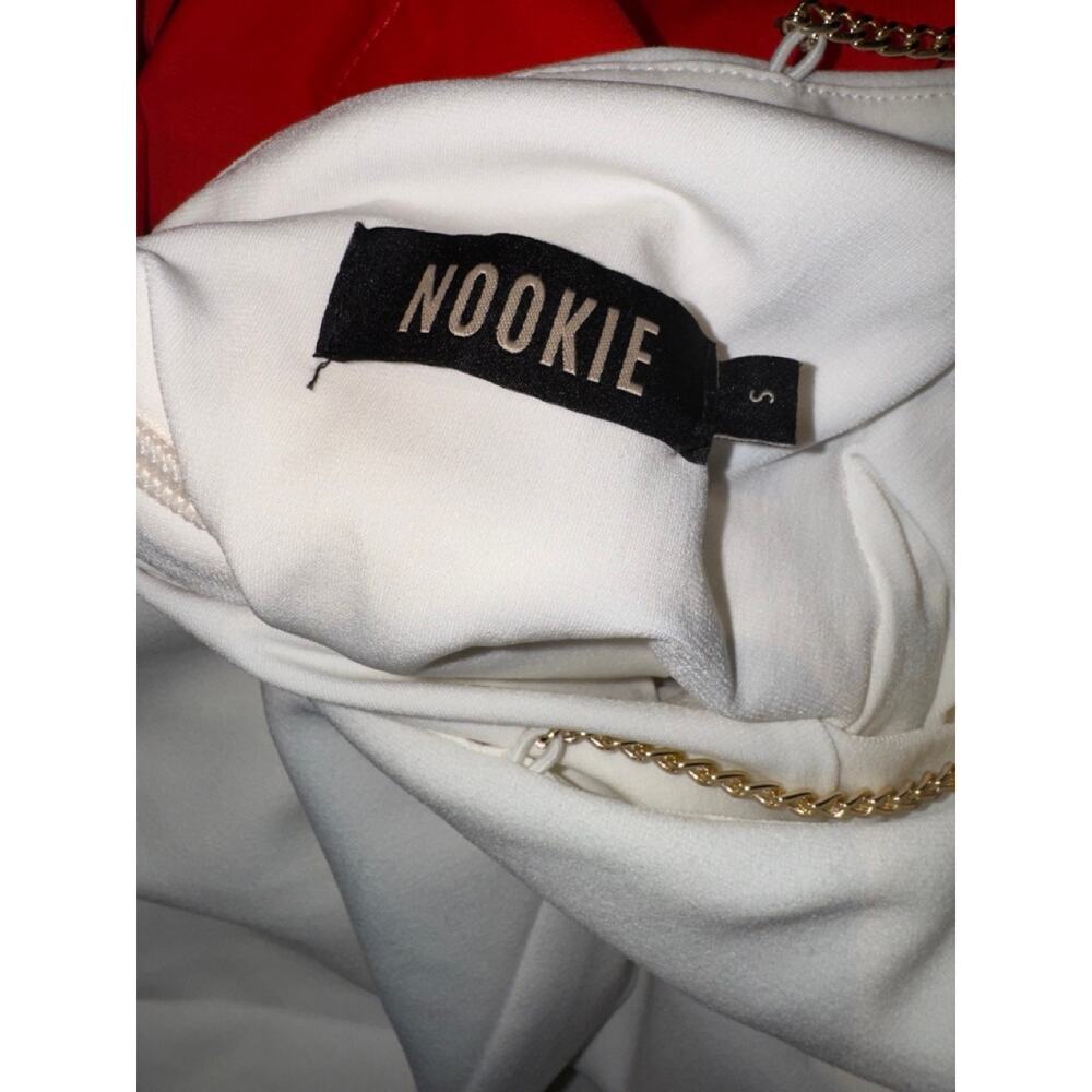 $299 Revolve Nookie Lexi Chain Gown Small NWT - Picture 16 of 16